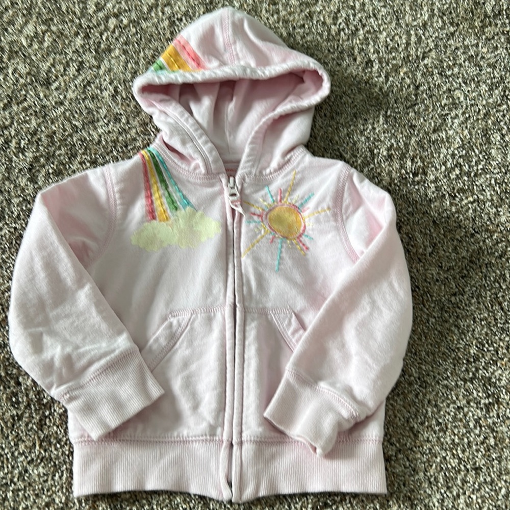 Baby Gap toddler zip up hoodie
